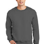 Gildan Mens DryBlend Moisture Wicking Fleece Crewneck Sweatshirt - Charcoal Grey