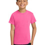 Comfort Colors Youth Short Sleeve Crewneck T-Shirt - Neon Pink