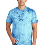 Comfort Colors Mens Color Blast Short Sleeve Crewneck T-Shirt - Fiji Blue - NEW