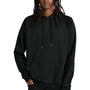 Allmade Mens CVC Fleece Hooded Sweatshirt Hoodie w/ Pouch Pocket - Deep Black - NEW