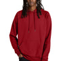 Allmade Mens CVC Fleece Hooded Sweatshirt Hoodie w/ Pouch Pocket - Revolution Red - NEW