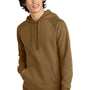District Mens Cloud Fleece Hooded Sweatshirt Hoodie w/ Pouch Pocket - Duck Brown