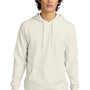 District Mens Cloud Fleece Hooded Sweatshirt Hoodie w/ Pouch Pocket - Gardenia