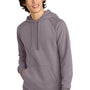 District Mens Cloud Fleece Hooded Sweatshirt Hoodie w/ Pouch Pocket - Smoky Amethyst