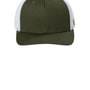 Carhartt Hats Mens Flexfit Mesh Back Hat - Moss Green/White - NEW