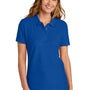 Gildan Womens Softstyle Pique Short Sleeve Polo Shirt - Royal Blue