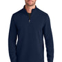 Ogio Mens Transcend 1/4 Zip Sweatshirt - River Navy Blue - COMING SOON