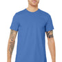 Bella + Canvas Mens Jersey Short Sleeve Crewneck T-Shirt - Columbia Blue