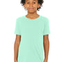 Bella + Canvas Youth Jersey Short Sleeve Crewneck T-Shirt - Mint Green