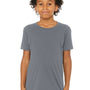 Bella + Canvas Youth Jersey Short Sleeve Crewneck T-Shirt - Storm Grey - NEW