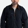 Berne Mens Highland Washed Gasoline Full Zip Jacket - Midnight Blue - New
