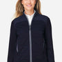Devon & Jones Womens Water Resistant Full Zip Club Jacket - Navy Blue - Coming Soon
