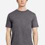 Lane Seven Mens Heavyweight Short Sleeve Crewneck T-Shirt - Heather Charcoal Grey - Coming Soon
