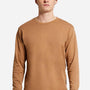 Lane Seven Mens Heavyweight Long Sleeve Crewneck T-Shirt - Toasted Coconut - Coming Soon