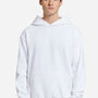 Lane Seven Mens Urban Pullover Hooded Sweatshirt Hoodie w/ Pouch Pocket - White - NEW