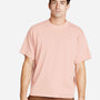 Lane Seven Mens Urban Heavyweight Short Sleeve Crewneck T-Shirt - Salmon Pink - Coming Soon