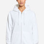 Lane Seven Mens Premium Full Zip Hooded Sweatshirt Hoodie w/ Pockets - White - Coming Soon