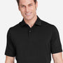 Fairway & Greene Mens USA Made Tournament Tech Moisture Wicking Short Sleeve Polo Shirt - Black - New
