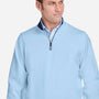 Fairway & Greene Mens Caves Moisture Wicking 1/4 Zip Tech Sweatshirt - Bluff Blue - Coming Soon