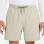 Huk Mens Pursuit Moisture Wicking Volley Shorts w/ Pocket - Khaki - NEW