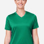 Team 365 Womens Zone Performance Mesh Moisture Wicking Short Sleeve V-Neck T-Shirt - Kelly Green - Coming Soon