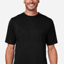 Team 365 Mens Zone Performance Mesh Moisture Wicking Short Sleeve Crewneck T-Shirt - Black - Coming Soon