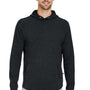 Swannies Golf Mens Camden Hooded Sweatshirt Hoodie w/ Pockets - Heather Black - Coming Soon