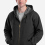 Berne Mens Heritage Full Zip Hooded Sweatshirt Hoodie w/ Pockets - Black - Coming Soon
