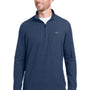 Vineyard Vines Mens Saltwater Moisture Wicking 1/4 Zip Sweatshirt - Deep Bay Blue - Coming Soon