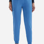 Onna Womens Energized Stretch Jogger Scrub Pants w/ Pockets - Ceil Blue - New