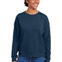 Vineyard Vines Womens Garment Dyed Crewneck Sweatshirt - Vineyard Navy Blue - New