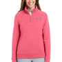 Vineyard Vines Womens Collegiate Shep 1/4 Zip Sweatshirt - Jetty Red - New