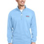Vineyard Vines Mens Collegiate Shep 1/4 Zip Sweatshirt - Jake Blue - Coming Soon
