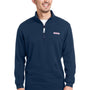 Vineyard Vines Mens Collegiate Shep 1/4 Zip Sweatshirt - Vineyard Navy Blue - Coming Soon