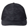 Vineyard Vines Hats Mens Moisture Wicking Snapback Trucker Hat - Black Camo/Black - New