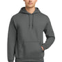 Gildan Mens DryBlend Moisture Wicking Hooded Sweatshirt Hoodie w/ Pouch Pocket - Charcoal Grey