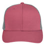 Team 365 Hats Mens Zone Sonic Moisture Wicking Snapback Hat - Heather Maroon/Graphite Grey - Coming Soon