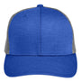 Team 365 Hats Mens Zone Sonic Moisture Wicking Snapback Hat - Heather Royal Blue/Graphite Grey - Coming Soon