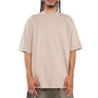 Shaka Wear Mens Garment Dyed Short Sleeve Crewneck T-Shirt - Oatmeal - Coming Soon