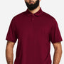 Under Armour Mens Recycled Short Sleeve Polo Shirt - Cardinal Red/White - Coming Soon
