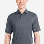 Under Armour Mens Recycled Short Sleeve Polo Shirt - Castlerock Grey/White - Coming Soon