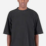 Shaka Wear Mens Garment Dyed Drop Shoulder Short Sleeve Crewneck T-Shirt - Shadow Grey - Coming Soon