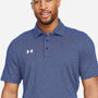 Under Armour Mens Destin Drive Striped Performance Short Sleeve Polo Shirt - Royal Blue/White - Coming Soon