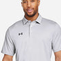 Under Armour Mens Destin Drive Striped Performance Short Sleeve Polo Shirt - White/Black - Coming Soon