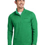 Vineyard Vines Mens Sankaty Moisture Wicking 1/4 Zip Sweatshirt - Collegiate Green - Coming Soon