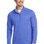 Vineyard Vines Mens Sankaty Moisture Wicking 1/4 Zip Sweatshirt - Collegiate Royal Blue - Coming Soon