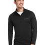 Vineyard Vines Mens Sankaty Moisture Wicking 1/4 Zip Sweatshirt - Jet Black - Coming Soon