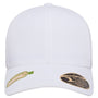 Flexfit Hats Mens Recycled Mesh Flexfit Hat - White - New