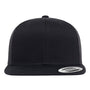 Yupoong Hats Mens Retro High Profile Snapback Trucker Hat - Black - Coming Soon