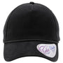 Infinity Her Hats Womens Washed Adjustable Rope Hat - Black/Black Leopard - Coming Soon